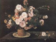 Gustave Courbet Flower Sweden oil painting artist
